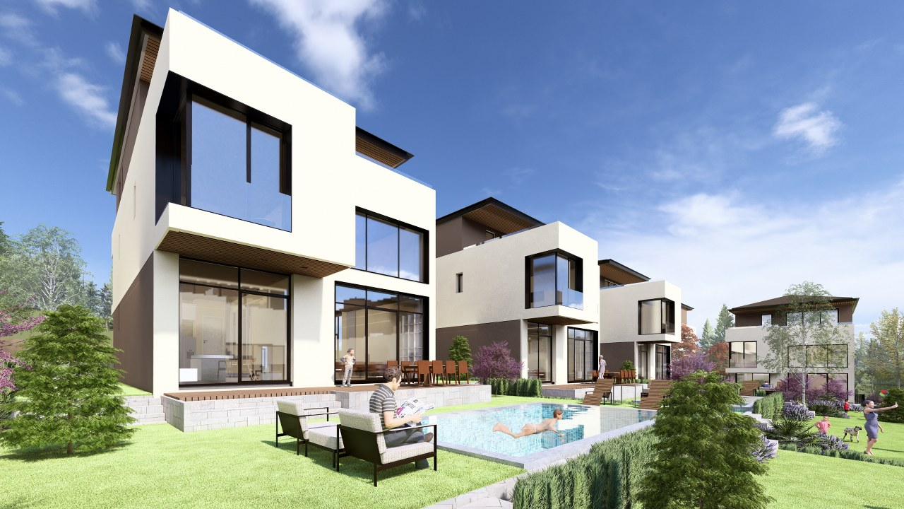 Atakum Mor Salkım Villaları