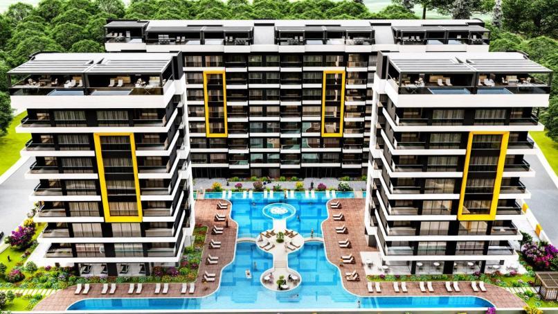 Antalya Site İçi Dağ Manzaları Daire